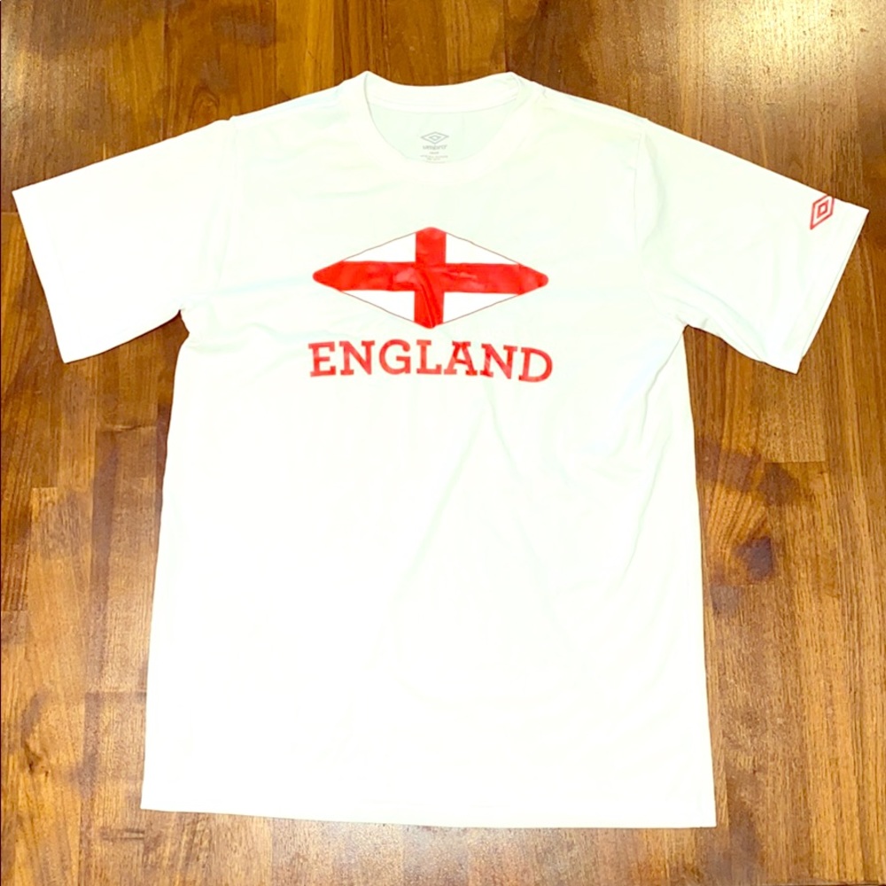 Umbro England soccer jersey shirt, youth L